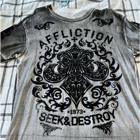 Men’s extra large affliction T-shirt - Picture 1 of 3